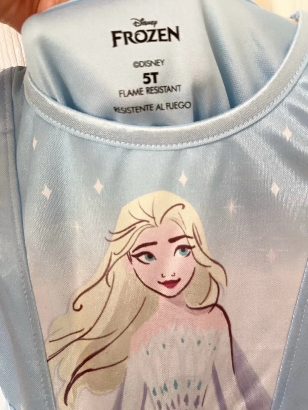 Disney Light Blue Frozen Elsa Girls Nightgown